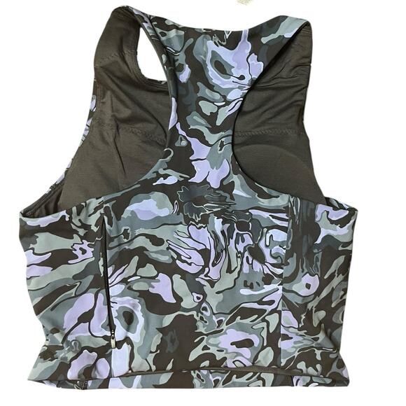 Lululemon Swift Speed Cropped Tank Top Flower Meld Multi Size 6 - Picture 3 of 8